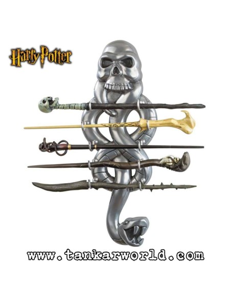 Set de 5 varitas magicas con expositor Dark Mark - Harry Potter