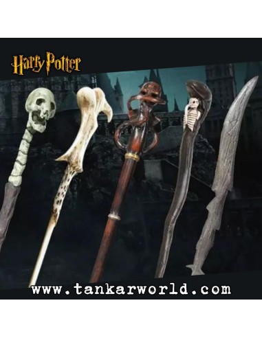 Set de 5 varitas magicas con expositor Dark Mark - Harry Potter