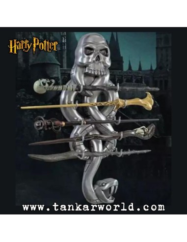 Set de 5 varitas magicas con expositor Dark Mark - Harry Potter