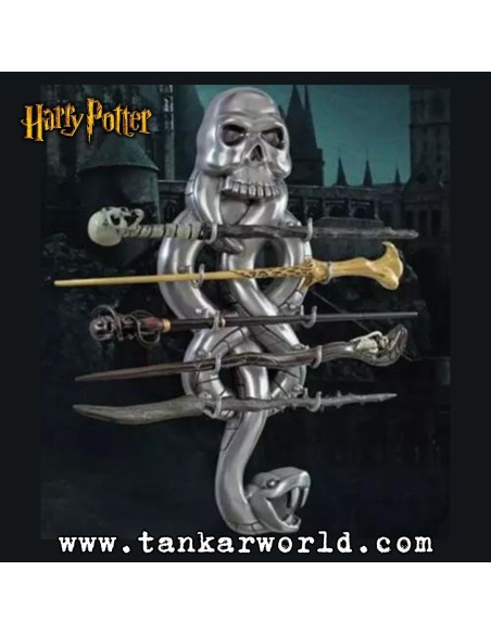 Set de 5 varitas magicas con expositor Dark Mark - Harry Potter
