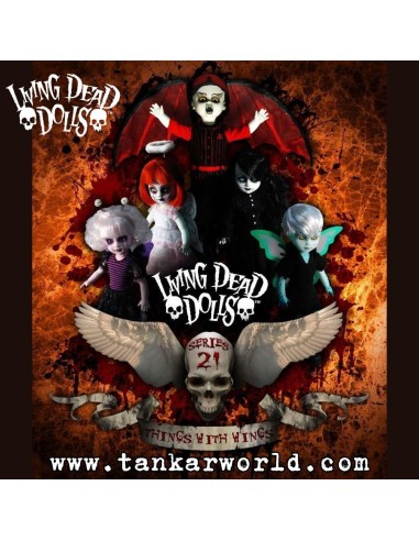 Desmodus - Living Dead Dolls - Serie 21 - Muñeco articulado - Mezco