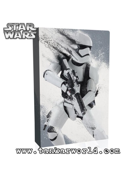 Cuadro con luz Stoormtrooper Star Wars - Lampara Luminart