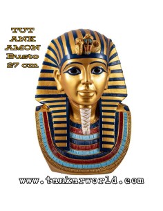 Busto Tutankamon - Figura resina - 25 cm - Egipto