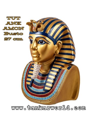 Busto Tutankamon - Figura resina - 25 cm - Egipto