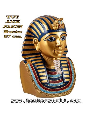 Busto Tutankamon - Figura resina - 25 cm - Egipto