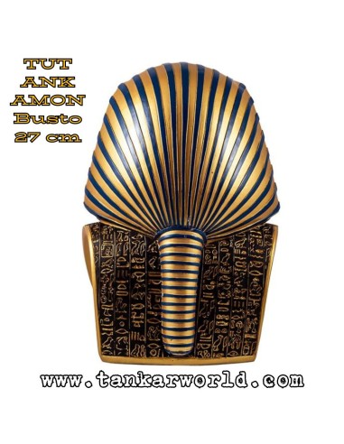 Busto Tutankamon - Figura resina - 25 cm - Egipto