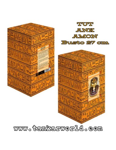 Busto Tutankamon - Figura resina - 25 cm - Egipto