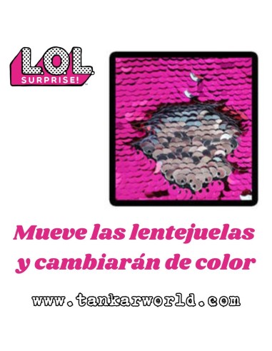 Bolso lentejuelas Lol Surprise - Muñecas LOL - Squad Goals