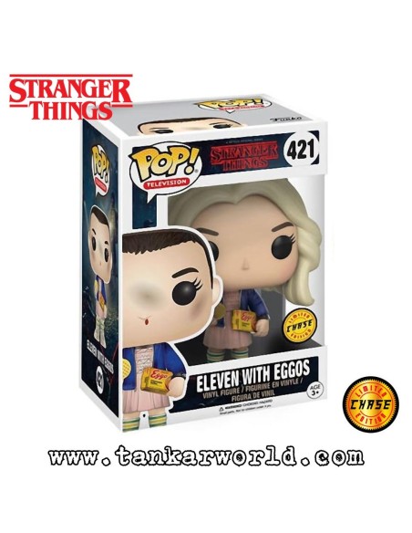 Funko Pop! - Eleven with Eggos - CHASE - Limited Edition - Stranger Things - 421