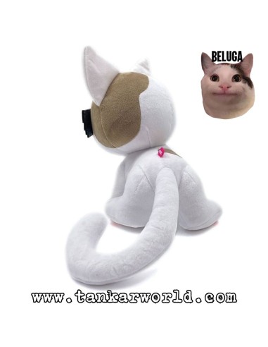 Beluga Cat - Peluche - Youtooz - 30 cm