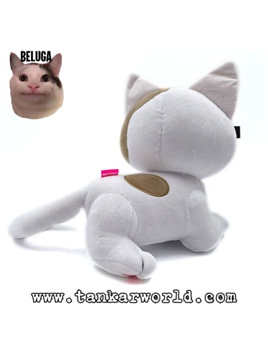 Beluga Cat - Peluche - Youtooz - 30 cm