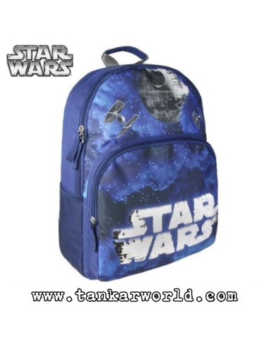 Mochila Star Wars - Logo lentejuelas movibles