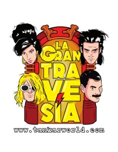 La Gran Travesia - Logo Podcast: La Gran Travesía - Camiseta Hombre 2