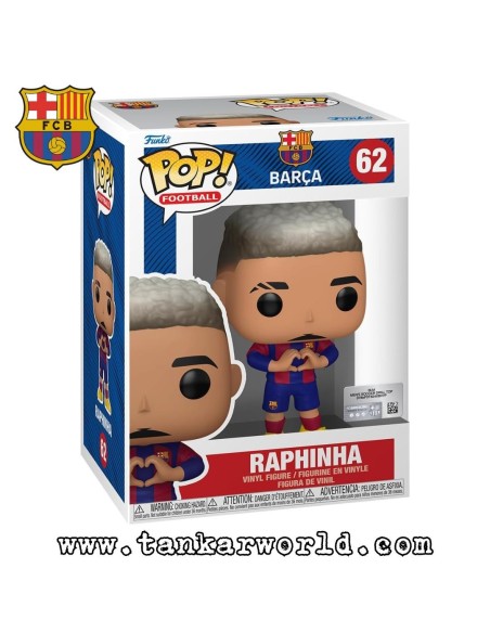 Funko Pop! - Raphinha - F.C. Barcelona - 62