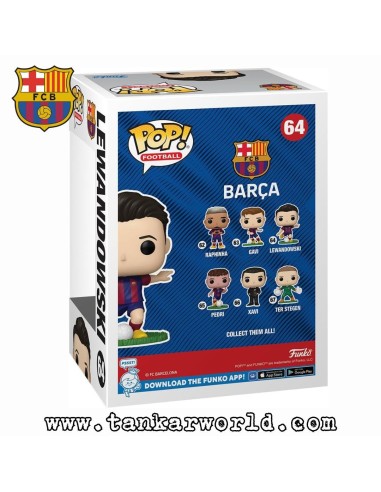Funko Pop! - Lewandowski - F.C. Barcelona - 64