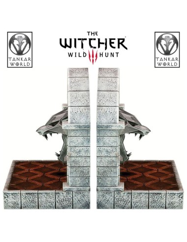 The Witcher - Set de 2 sujetalibros de The Witcher 3: Wild Hunt