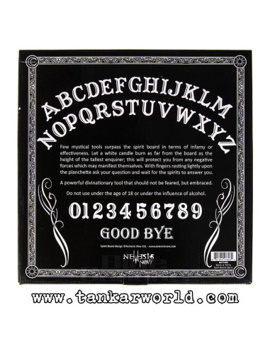 Tabla Ouija - Black and White - Nemesis Now