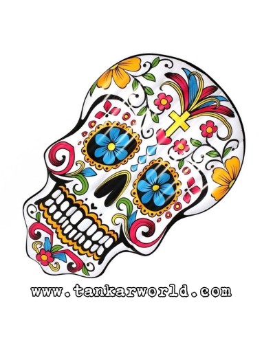 Colchoneta Calavera Mexicana - 183 cm