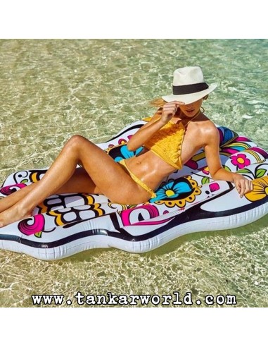 Colchoneta Calavera Mexicana - 183 cm