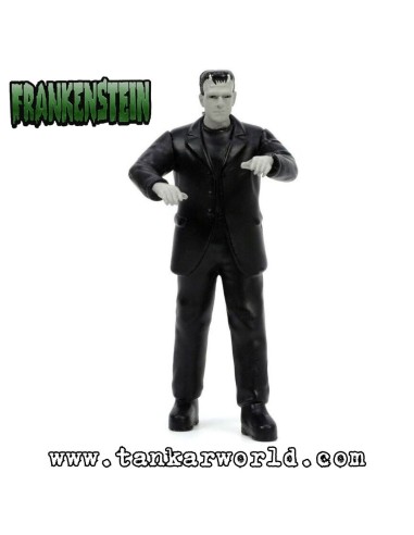 Chevy Suburban 1957 y Figura Frankenstein - Universal Monsters - Escala 1:24
