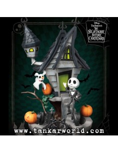 Pesadilla antes de Navidad - Diorama PVC D-Stage Jack's Haunted House - 15 cm