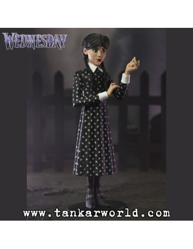 Wednesday Addams: Classic Dress - Toony Terrors - NECA - 15 cm