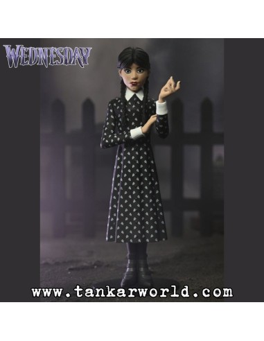 Wednesday Addams: Classic Dress - Toony Terrors - NECA - 15 cm