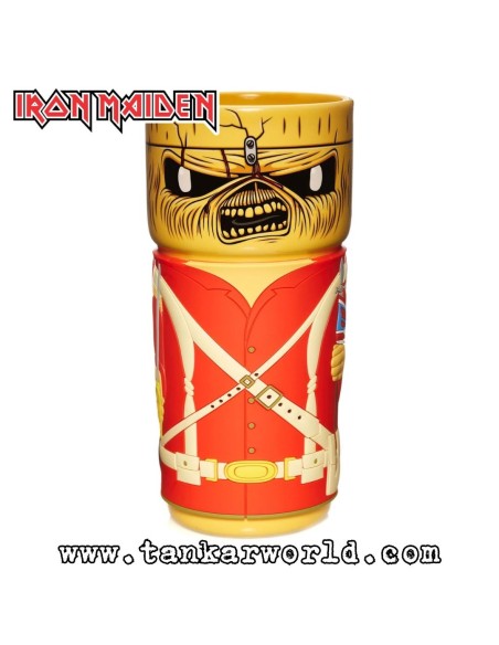Taza CosCup - Eddie Iron Maiden - Taza de cerámica con funda de goma - 400 ml