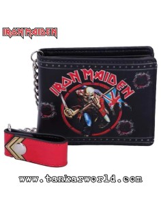 Iron Maiden - The Trooper - Cartera con cadena