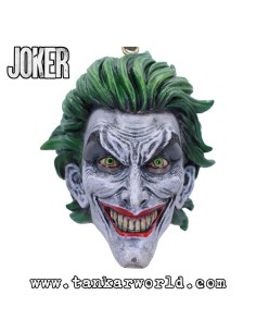 Cabeza de Joker - Decoración Árbol de Navidad - 7 cm