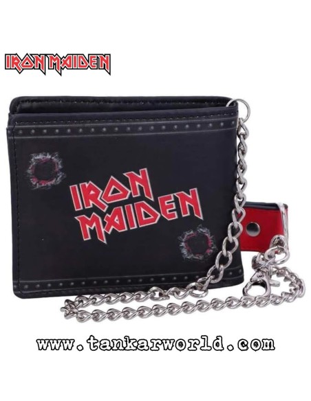 Iron Maiden - The Trooper - Cartera con cadena