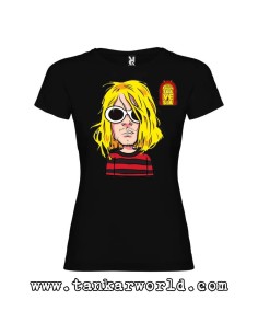 Kurt Cobain - Camiseta Mujer - La Gran Travesía - Podcast