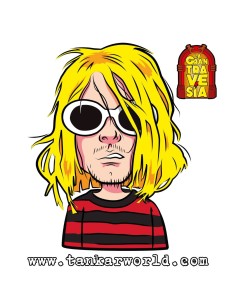 Kurt Cobain - Camiseta Hombre - La Gran Travesía - Podcast 2