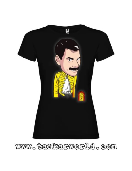 Freddie Mercury - Camiseta Mujer - La Gran Travesía - Podcast