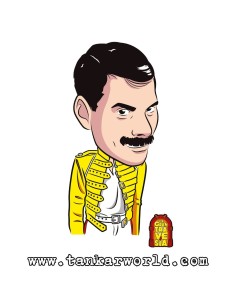 Freddie Mercury - Camiseta Mujer - La Gran Travesía - Podcast 2