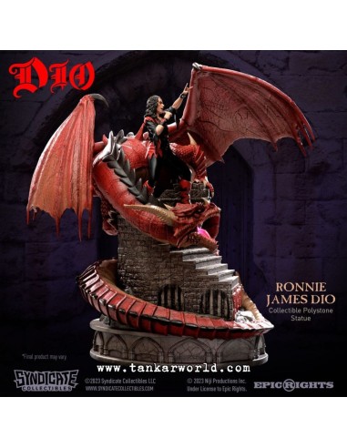Ronnie James Dio - Estatua Escala 1:10 - 36 cm