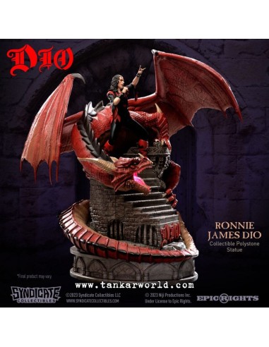Ronnie James Dio - Estatua Escala 1:10 - 36 cm
