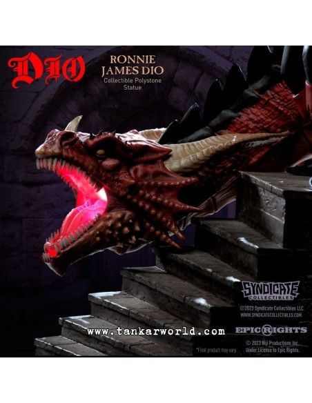 Ronnie James Dio - Estatua Escala 1:10 - 36 cm