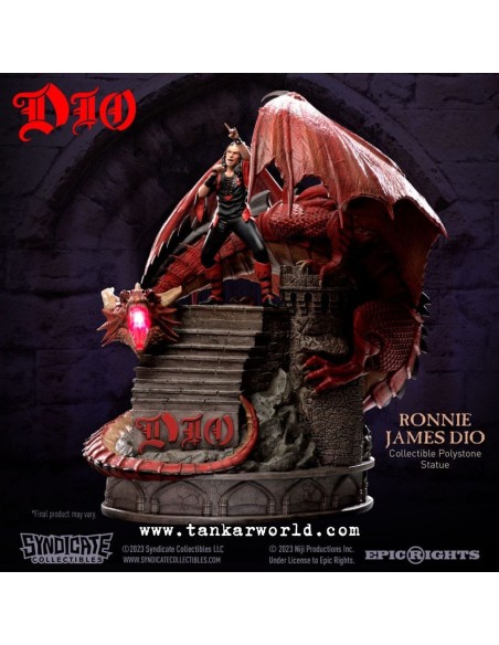 Ronnie James Dio - Estatua Escala 1:10 - 36 cm