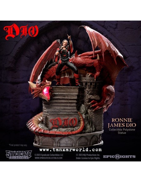 Ronnie James Dio - Estatua Escala 1:10 - 36 cm