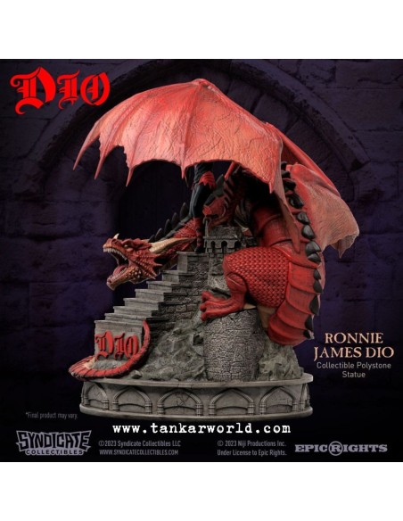 Ronnie James Dio - Estatua Escala 1:10 - 36 cm