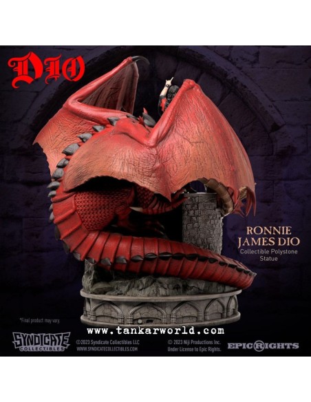 Ronnie James Dio - Estatua Escala 1:10 - 36 cm