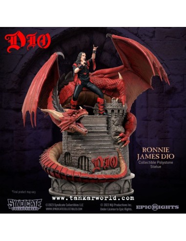 Ronnie James Dio - Estatua Escala 1:10 - 36 cm