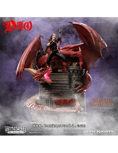 Ronnie James Dio - Estatua Escala 1:10 - 36 cm