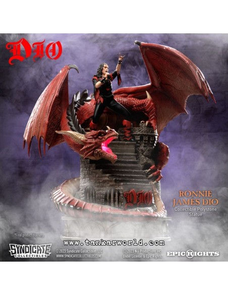 Ronnie James Dio - Estatua Escala 1:10 - 36 cm
