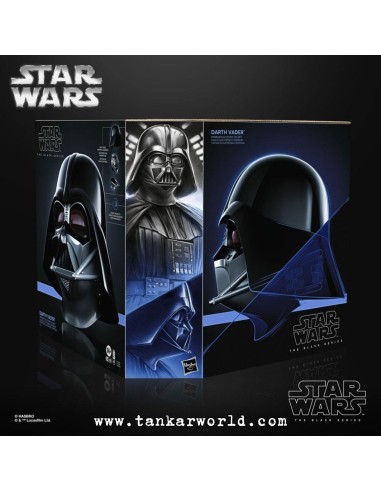 Star Wars: Obi-Wan Kenobi Black Series - Casco Electrónico Darth Vader - Escala 1:1