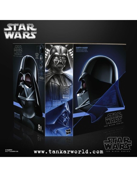 Star Wars: Obi-Wan Kenobi Black Series - Casco Electrónico Darth Vader - Escala 1:1