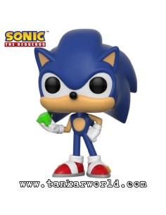 Funko Pop! - Sonic with emerald - Sonic The Hedgehog - 284