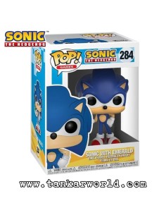 Funko Pop! - Sonic with emerald - Sonic The Hedgehog - 284 2