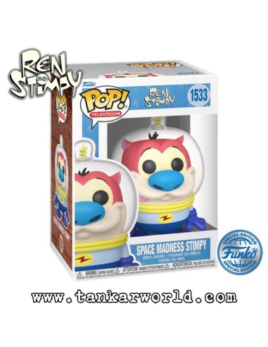Funko Pop! - Space Madness Stimpy - Ren and Stimpy - 1533 - Special Edition